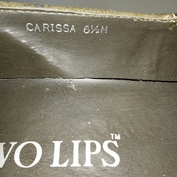 🌹 TWO LIPS | Suede and Leather Pumps - Picture 7 of 8